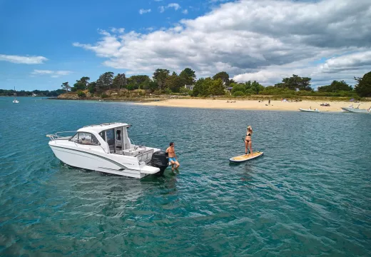 powerboat interior