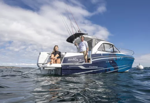 powerboat interior