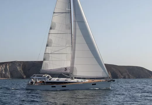 55 ft sailboat