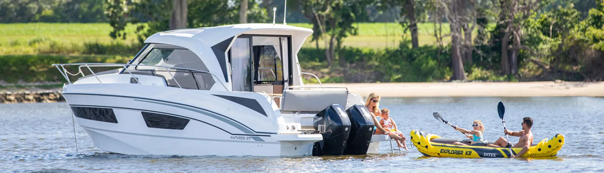 powerboat interior