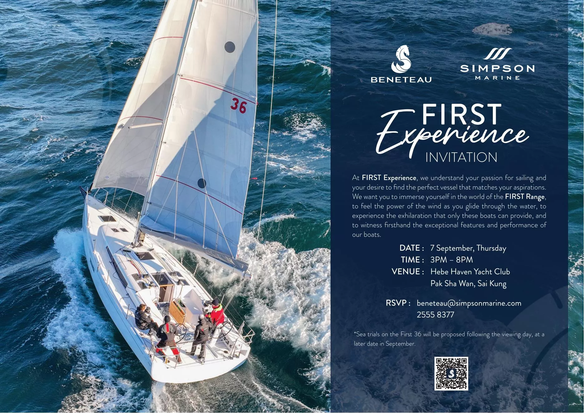 FIRST experience HK poster