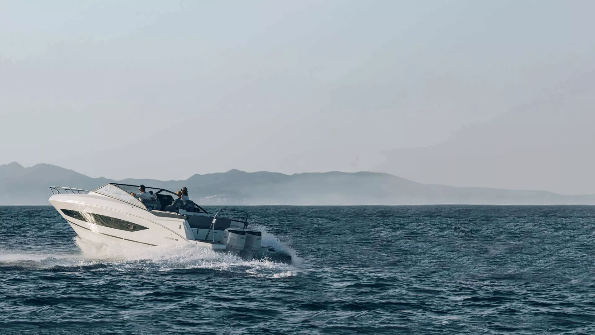 luxury power yacht