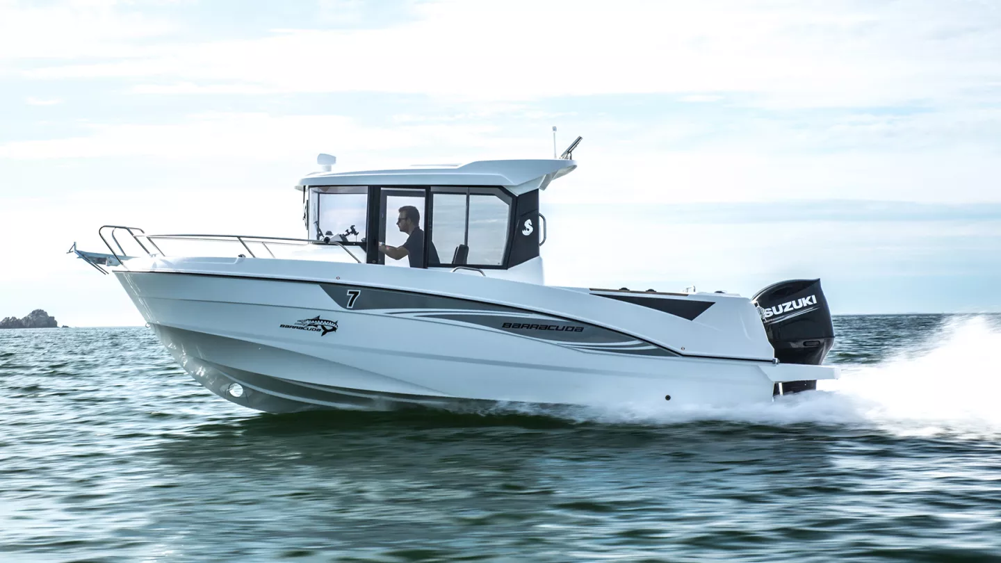 Barracuda 7, le nouveau pêche promenade s'ouvre au farniente