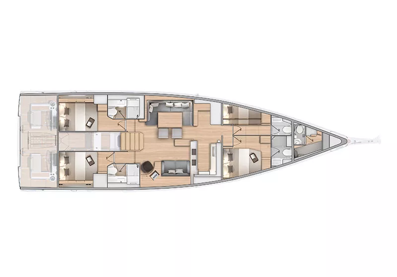 60 ft cruiser yacht
