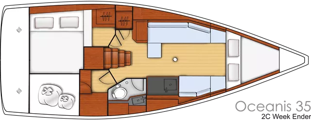 yacht 35 foot