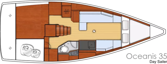 yacht 35 foot